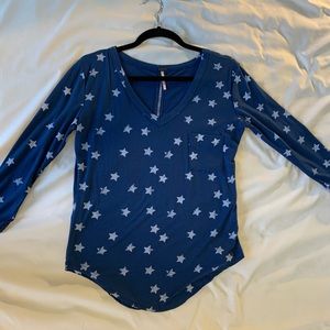 long sleeve star top